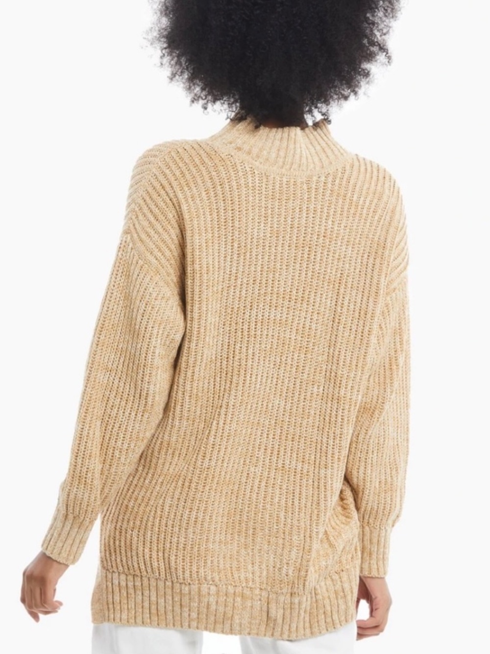 ABLE Rose Relaxed Sweater Tunic Organic Cotton size M NWT - Picture 3 of 11